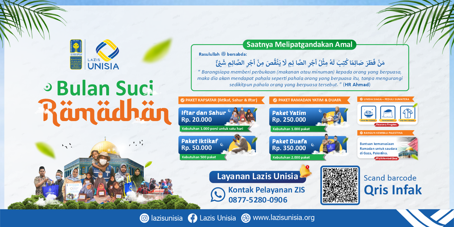 Bulan Suci Ramadhan: Saatnya Melipatgandakan Amal